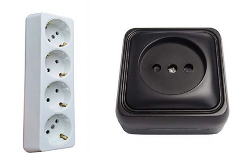 enchufe de superficie mkk