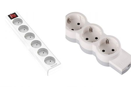 enchufes 6 tomas sin cable