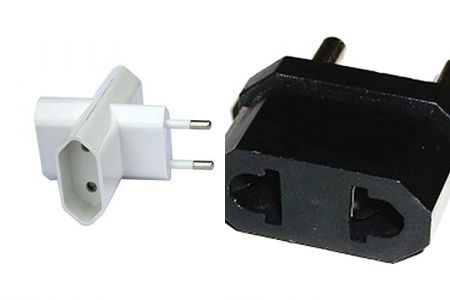 enchufes adaptadores bipolar