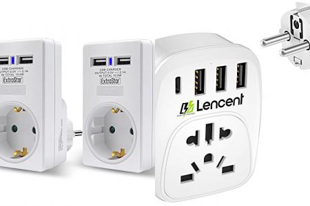 enchufes adaptadores de pared