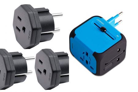 enchufes adaptadores jeeue