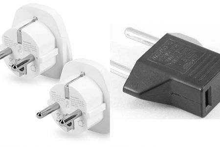 enchufes adaptadores manli