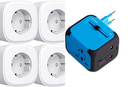 Enchufes adaptadores refoss