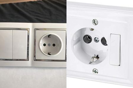 enchufes con interruptor de pared