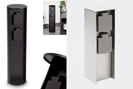 enchufes de exterior de columna