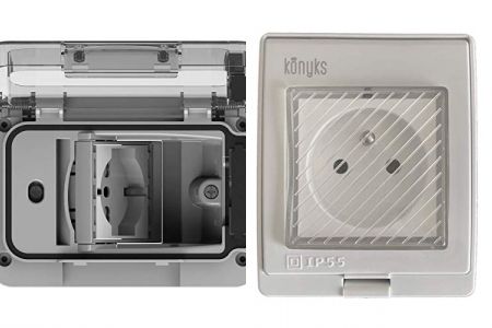 enchufes de exterior ip55