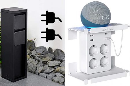 enchufes de exterior modernos