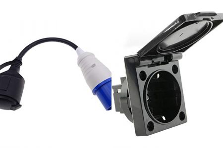 enchufes de exterior para autocaravana