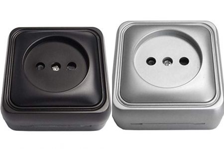 enchufes de superficie bf