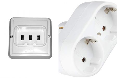 enchufes dobles edp