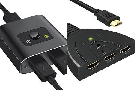 enchufes dobles hdmi