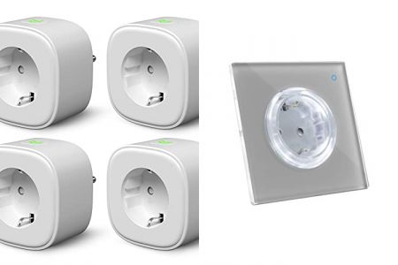 enchufes inteligentes gris