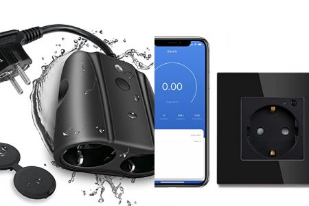 enchufes inteligentes negros