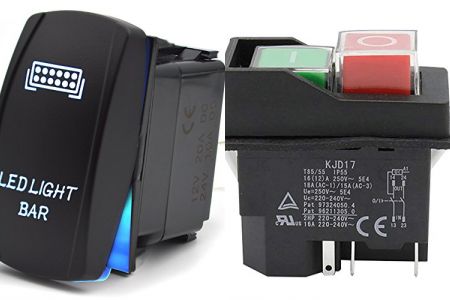 interruptores 5 pines