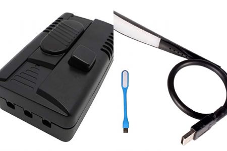 interruptores con luz led regulable