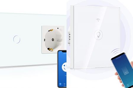 interruptores de luz compatible con google home
