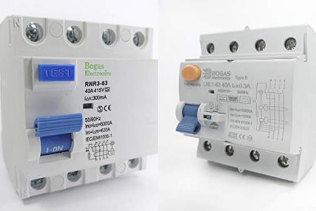 interruptores diferencial 4p 40a 300ma