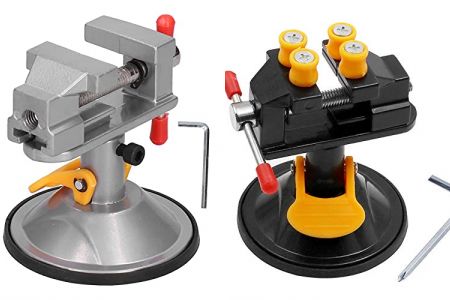 tornillos de banco con ventosa