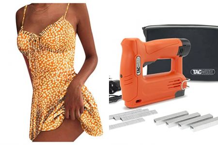 grapadoras con flores