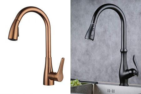 grifos de cocina color cobre