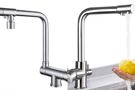 grifos de cocina con dos salidas