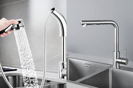 grifos de cocina con ducha extraible
