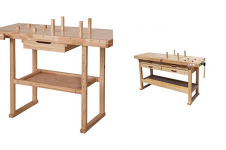 bancos de trabajo de madera