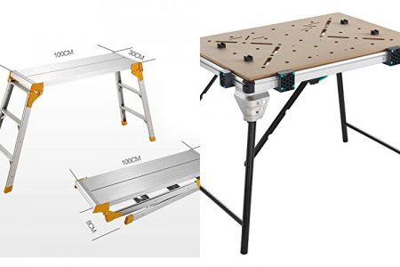 bancos de trabajo elevable