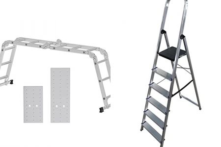 escalera de aluminio plegable segminismart