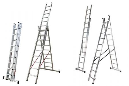 escaleras de aluminio extensibles 5 metros