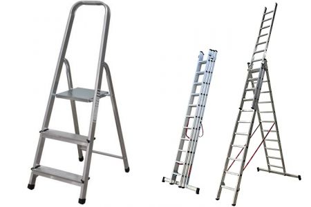 escaleras de aluminio plegables maxcraft