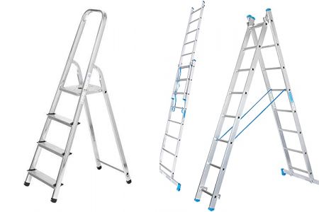 escaleras de aluminio plegables packer pro