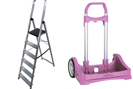escaleras de aluminio plegables safta