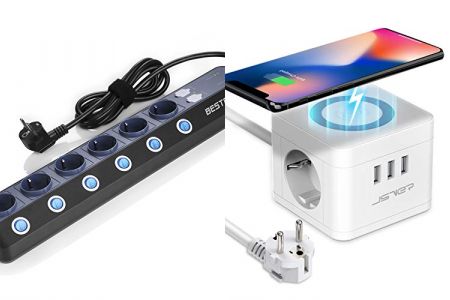 regletas cables de tv