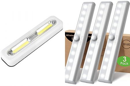 regletas led a pilas