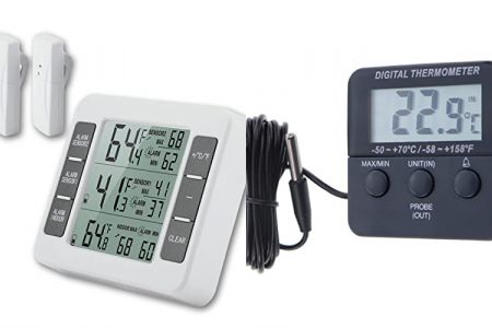 termómetros digital exterior con temperatura máxima y mínima