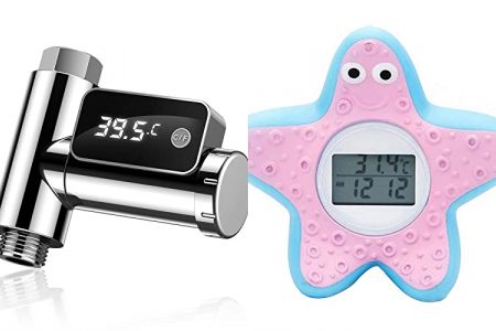 termómetros digital para duchas