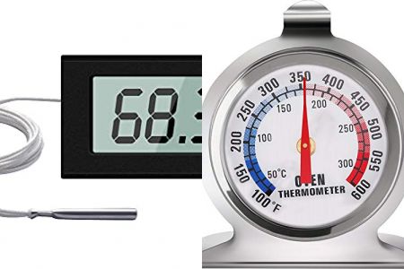 termómetros digital para horno de leña