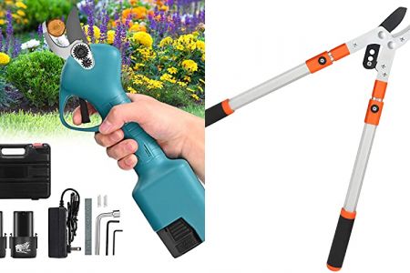 tijeras de podar eléctrica topqsc