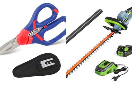 tijeras de podar eléctrica workpro